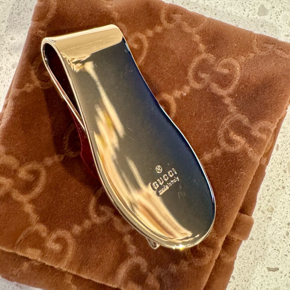 GUCCI Bamboo Money Clip - Picture 4 of 4